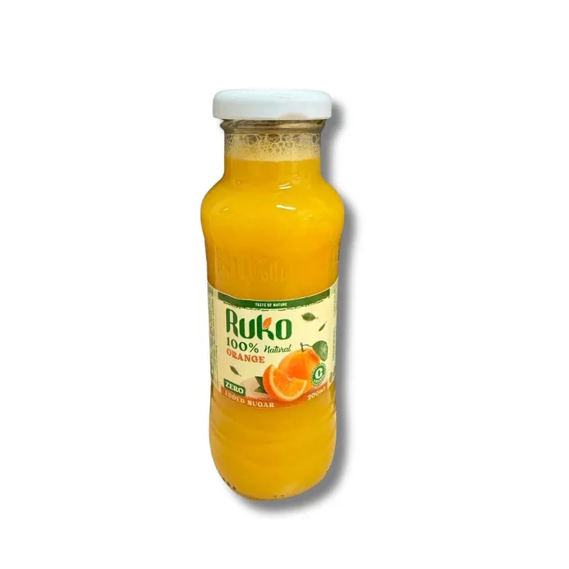 Lëng Portokalli Ruko 100% Natyral, 200 ml