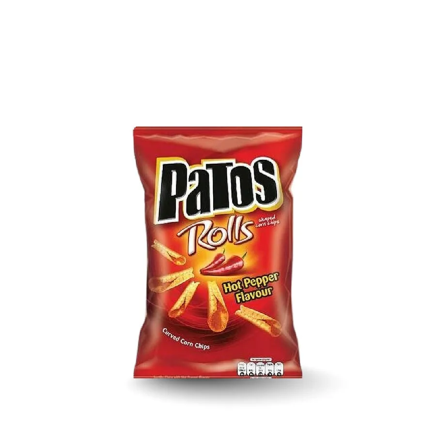 Patos Rolls Hot Pepper Flavour, 100 gr